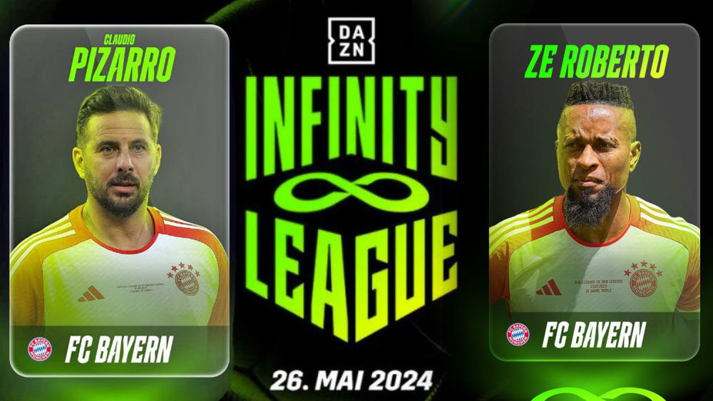 Nehmen an der "Infinity League" teil: Claudio Pizarro und Zé Roberto.