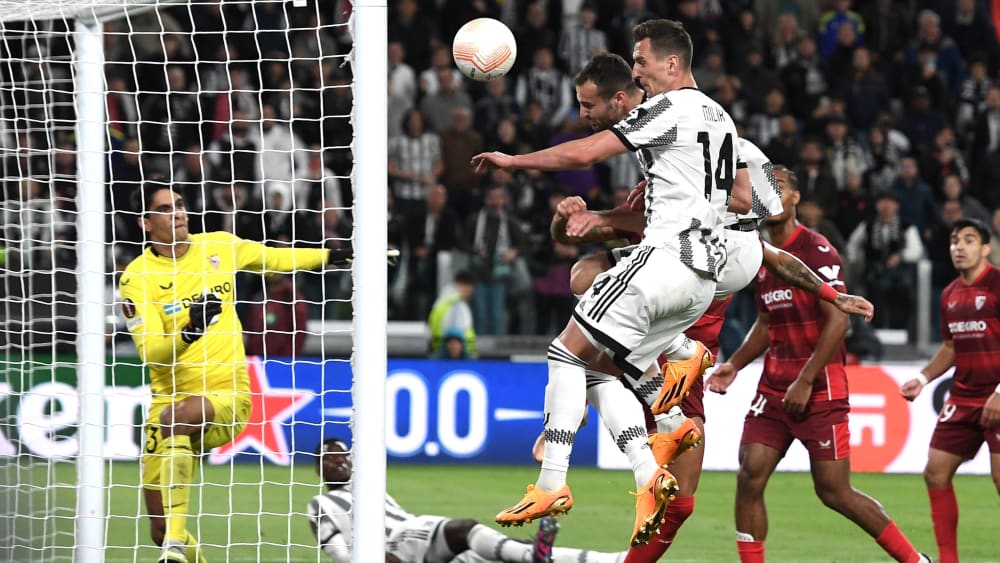 Ausgleich in letzter Sekunde: Der eingewechselte Federico Gatti rettete Juventus in letzter Sekunde das Unentschieden.