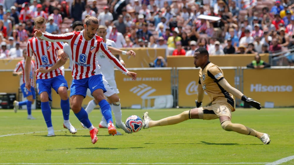 Antoine Griezmann erzielte zwar den Siegtreffer gegen Botafogo, muss mit seiner Elf dennoch die Heimreise antreten.