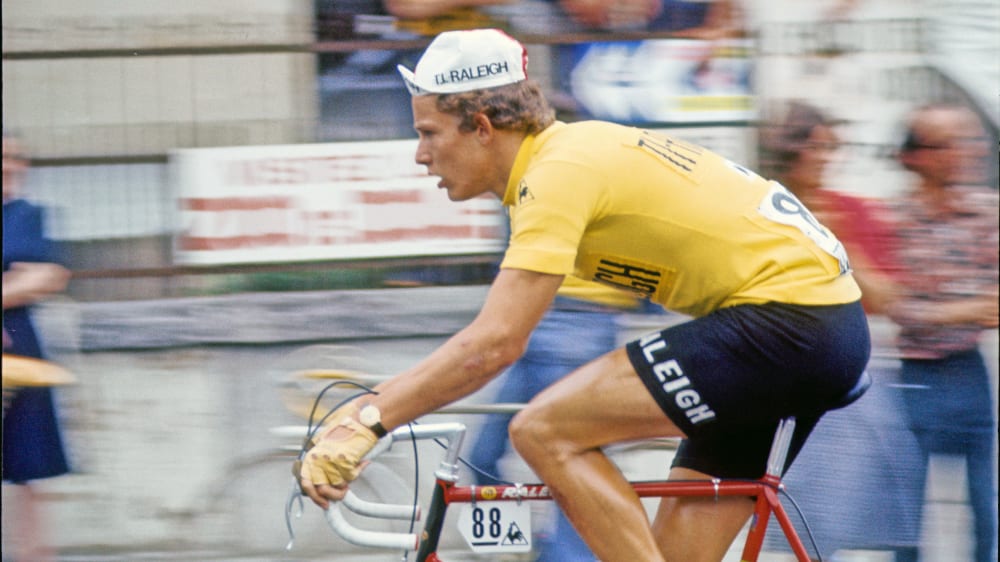 Bei der Tour de France insgesamt 15 Tage in Gelb unterwegs: Dietrich "Didi" Thurau. 