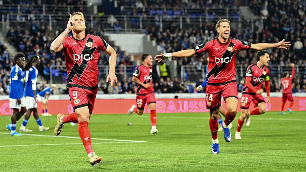 Geschichte geschrieben: Alemao schießt Rayo Vallecano gegen Straßburg ins Finale