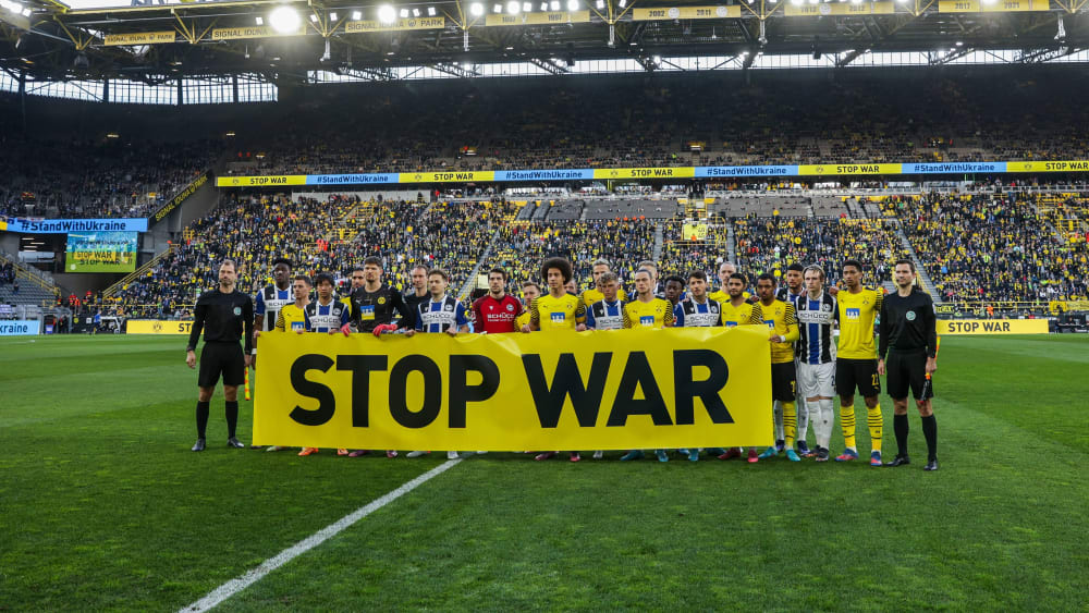 Der BVB will den Kriegsopfern mit einem Benefizspiel helfen.