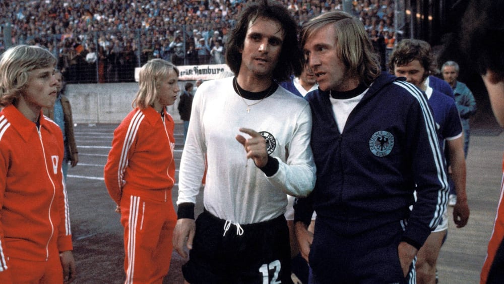 Wolfgang Overath mit Günter Netzer