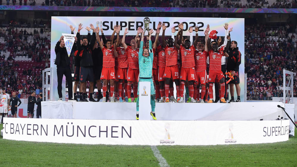 3 und holen den Supercup.