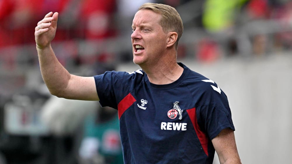 Kölns Trainer Timo Schultz zeigte nach dem Abstieg keine Einsicht.