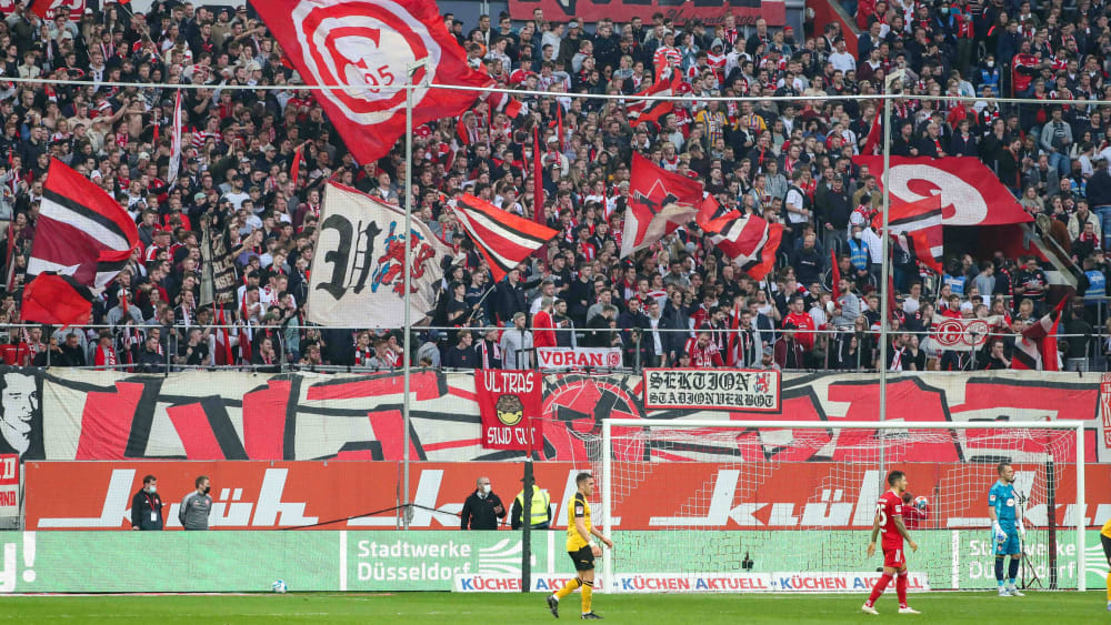 Fortuna Düsseldorf ist wegen seiner Anhänger mit einer Geldstrafe belegt worden.