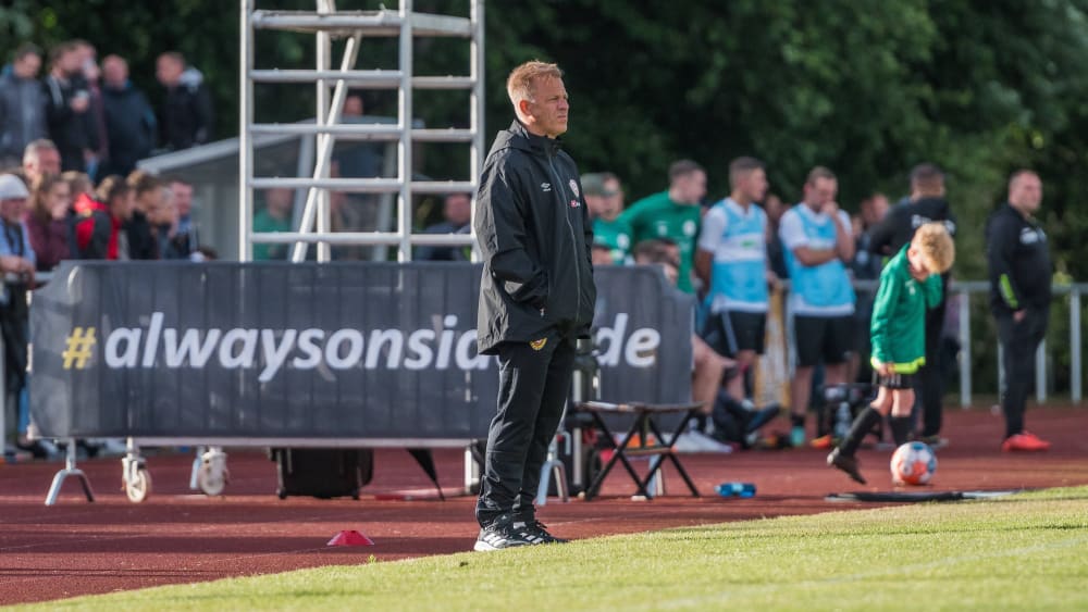 Soll die SG Dynamo Dresden nach dem Abstieg in die 3. Liga wieder aufrichten: Trainer Markus Anfang.