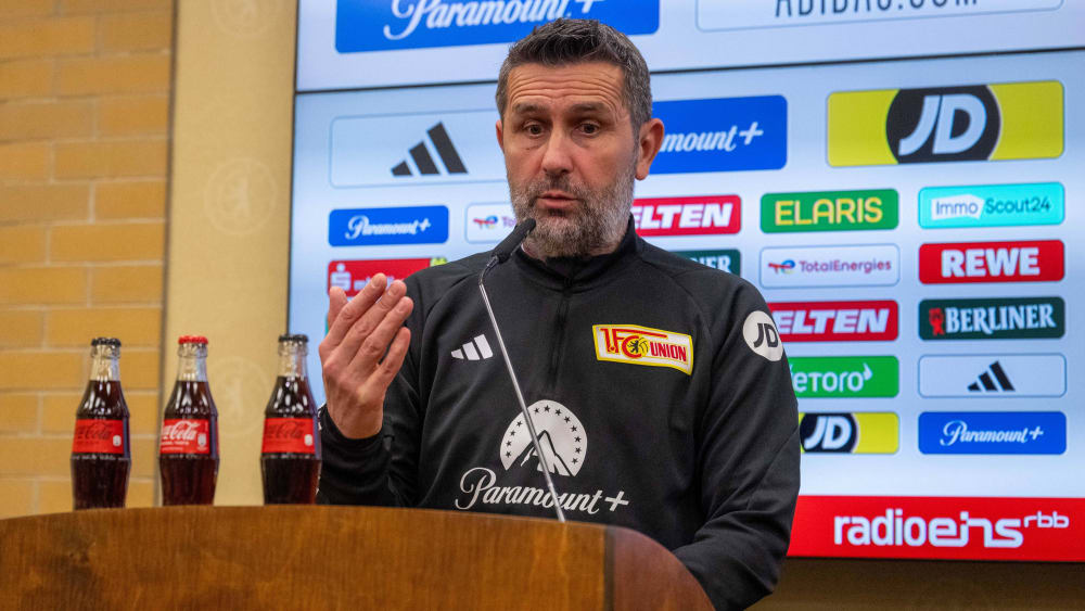 Hofft gegen die Bayern auf mehr Effektivität: Union Berlins Trainer Nenad Bjelica.