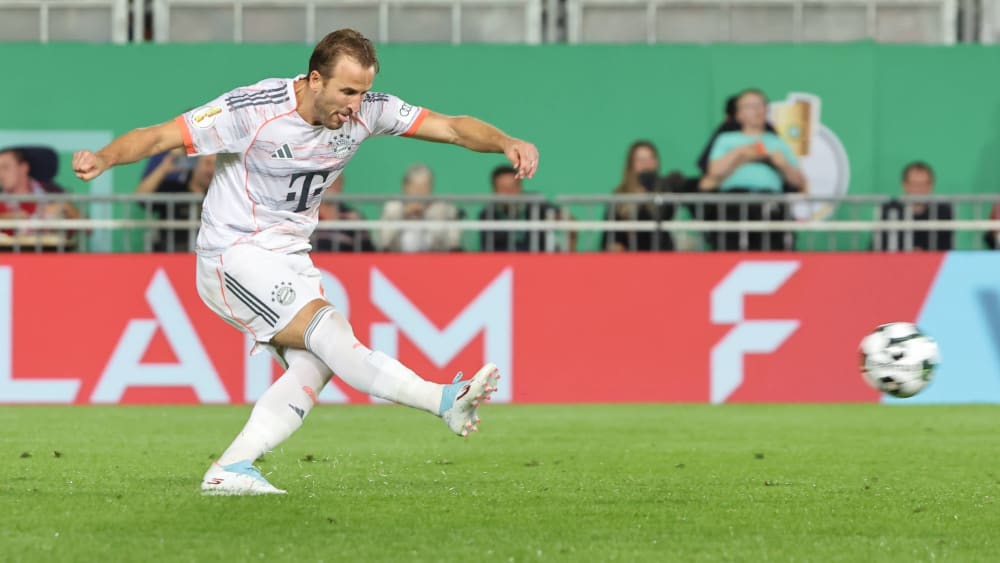 Harry Kane ist beim Duell mit dem SVWW erstmals nicht vom Punkt erfolgreich gewesen.