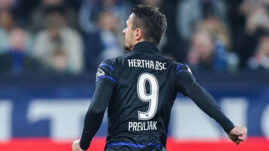 Smail Prevljak traf, scheint aber auch keine Ideallösung auf der Neun für Hertha zu sein.