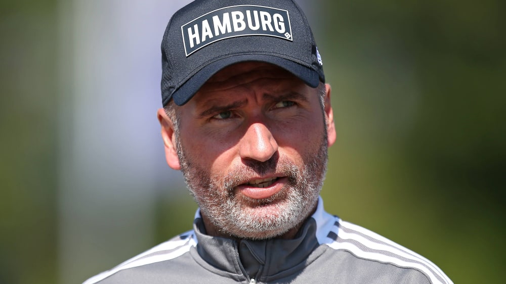 Hat einen klaren Plan für den HSV-Aufwärtstrend und den Heimsieg gegen Sandhausen im Blick: Tim Walter.