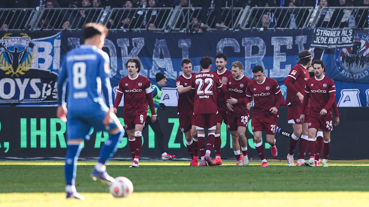 2-0 in Magdeburg: Bielefeld celebrates a breakthrough victory