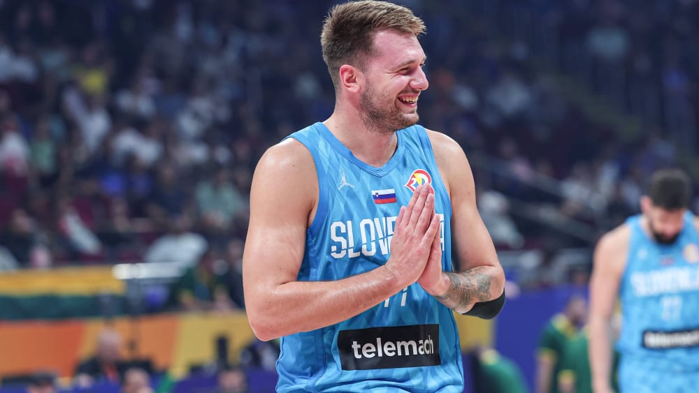 Luka Doncic muss sich mit Slowenien bei der Basketball-WM mit Platz sieben begnügen.