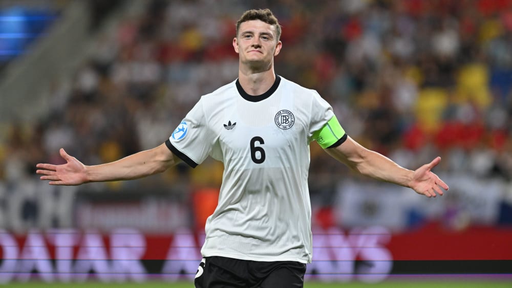 U-21-Nationalmannschafts-Kapitän Eric Martel.