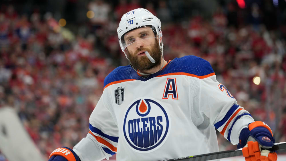 First Stanley Cup Game: Leon Draisaitl and the Edmonton Oilers.