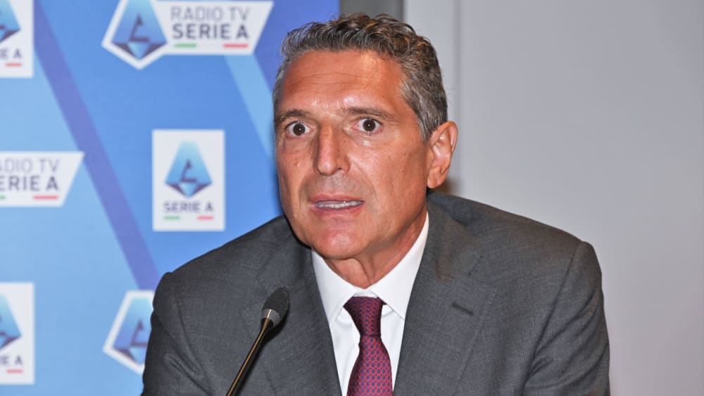 Italiens Ligaboss Luigi De Siervo.