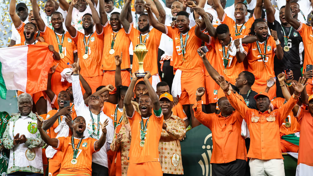 Triumph im eigenen Land: Die Elfenbeinküste präsentiert den Afrika-Cup.
