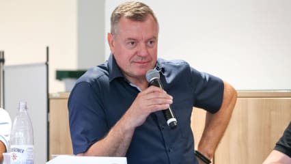 Bittet alle Beteiligten um Geduld: Uerdingens Vorsitzender Thomas Platzer