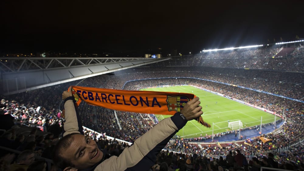 Das Camp Nou wird modernisiert.