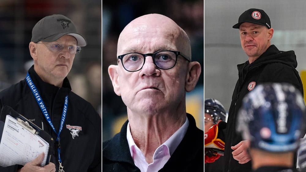 Kari Jalonen, Tom Rowe, Steven Reinprecht (v.li.)