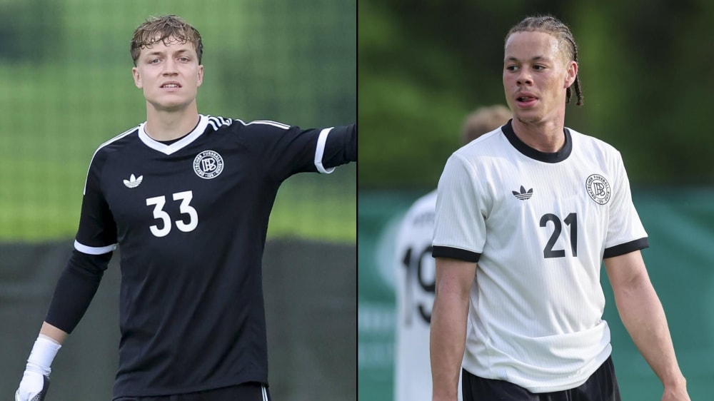 Johannes Schenk (li.) und Derry Scherhant (re.).
