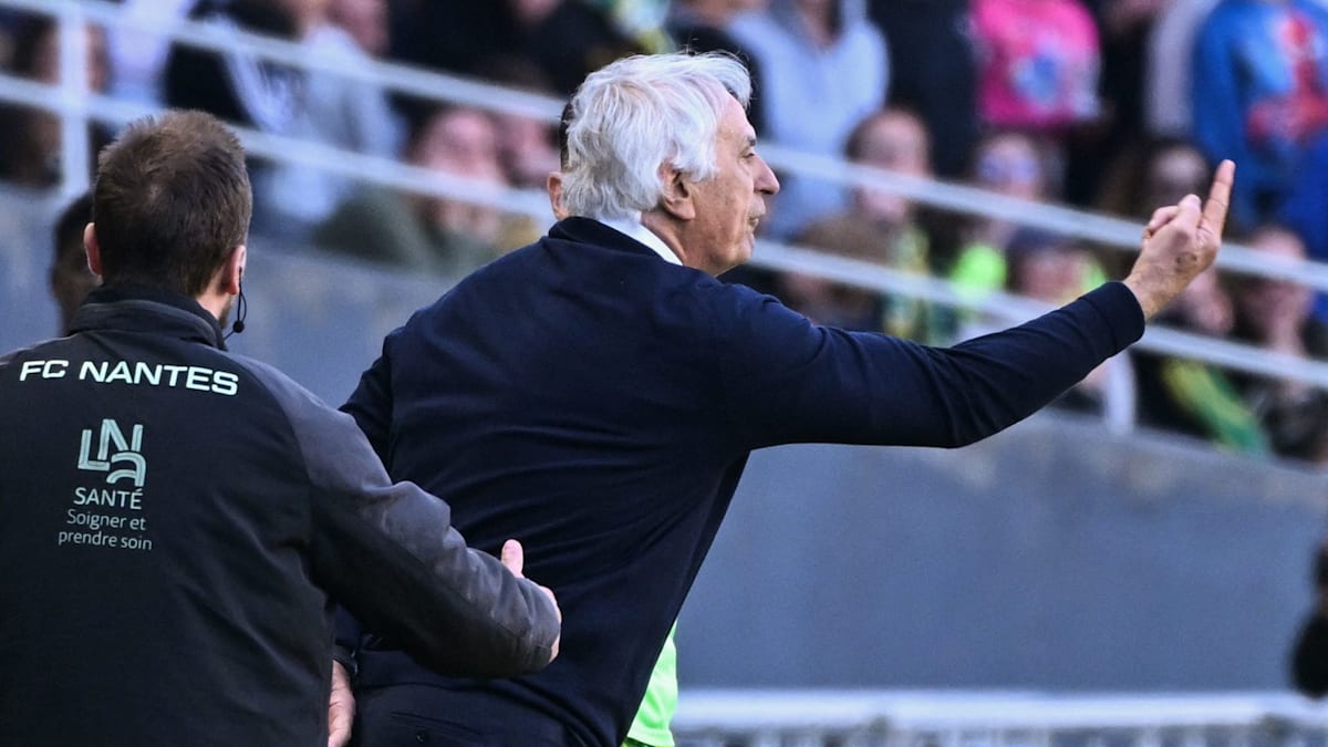 Nantes coach Halilhodzic loses his temper - | Long suspension looms