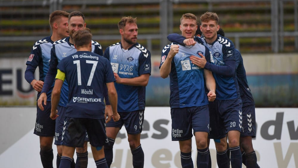 Der VfB Oldenburg (Archiv) gewann am Sonntag mit 5:0.