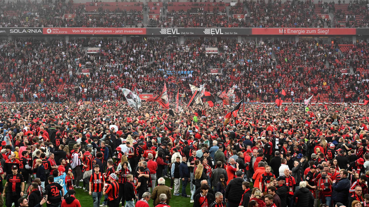 Stimmung pur: Bayer startet die Meisterparty