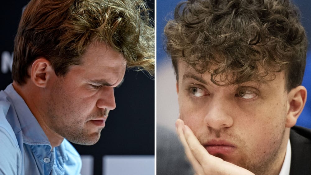 Magnus Carlsen lässt Hans Niemann keine Chance.