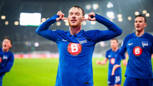 Erzielte in Hannover seinen ersten Profitreffer für Hertha BSC: Pascal Klemens.