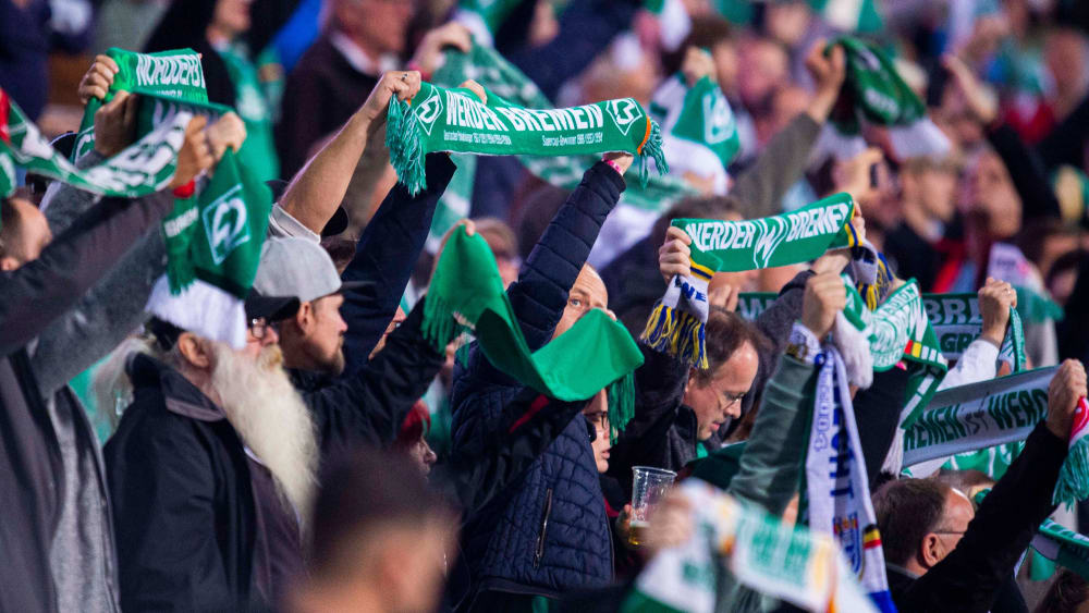 Insofern das 2G-Konzept greift, darf Werder Bremen das Weserstadion wieder voll auslasten.
