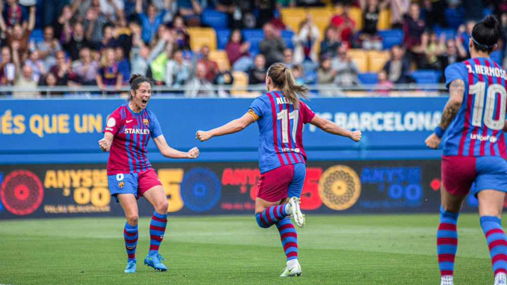 Nicht zu schlagen: Die Frauen des FC Barcelona sind erneut Spanischer Meister.