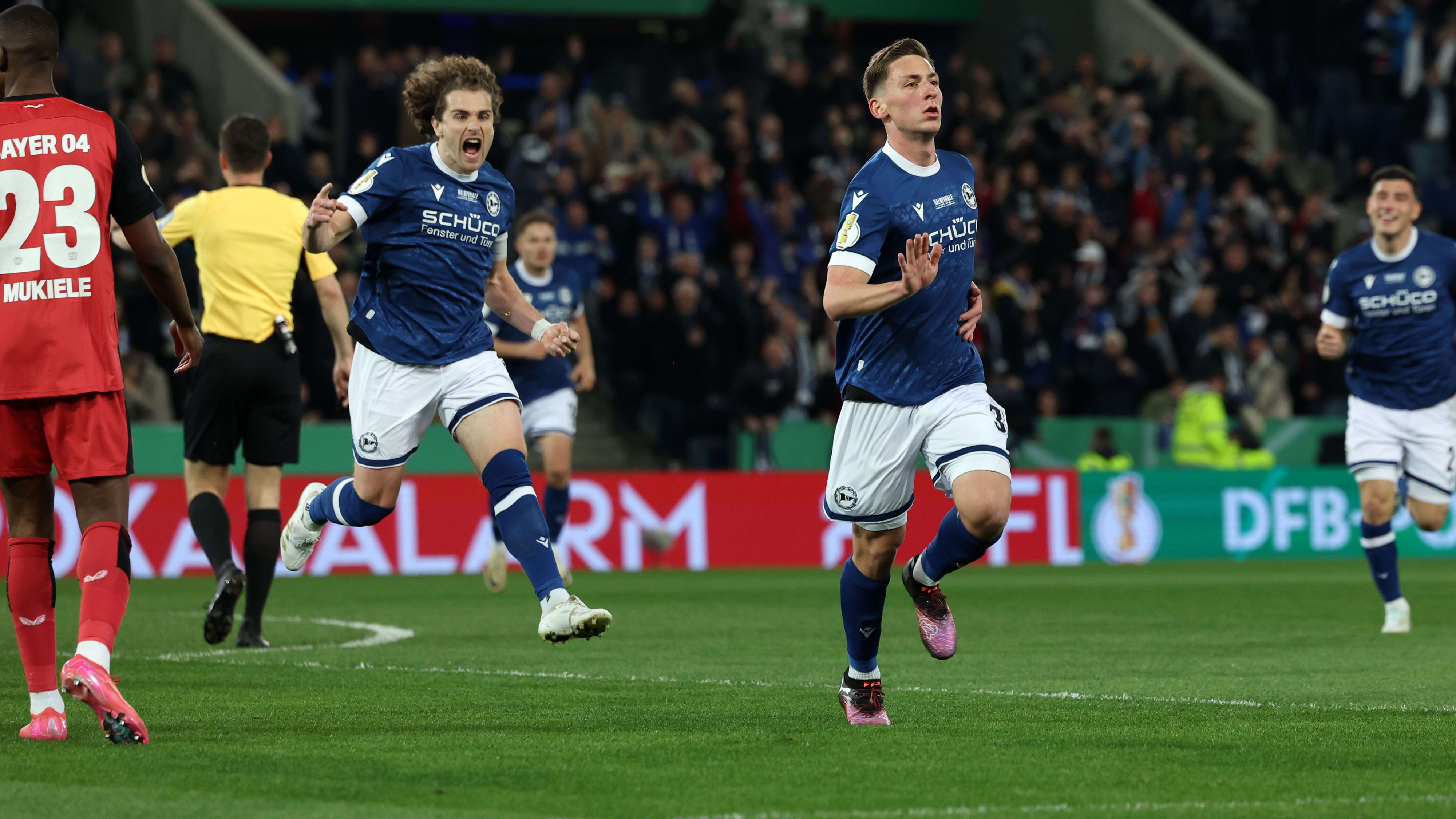 Liveticker | Arminia Bielefeld - Bayer 04 Leverkusen 2:1 | Halbfinale ...