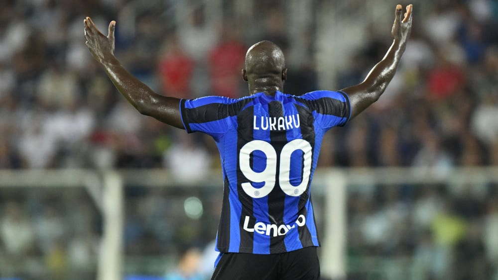 "Ich bin zurück": Mit Romelu Lukaku ist bei Inter Mailand ein Hoffnungsträger und Torgarant zurück.