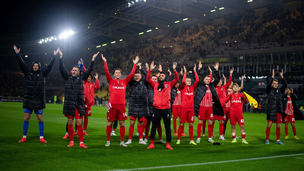 SC Freiburg überwintert erstmals in der Europa League - kicker