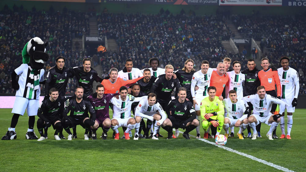 Aktuelle und ehemalige Stars der Borussia trafen sich zum vorweihnachtlichen Kick.