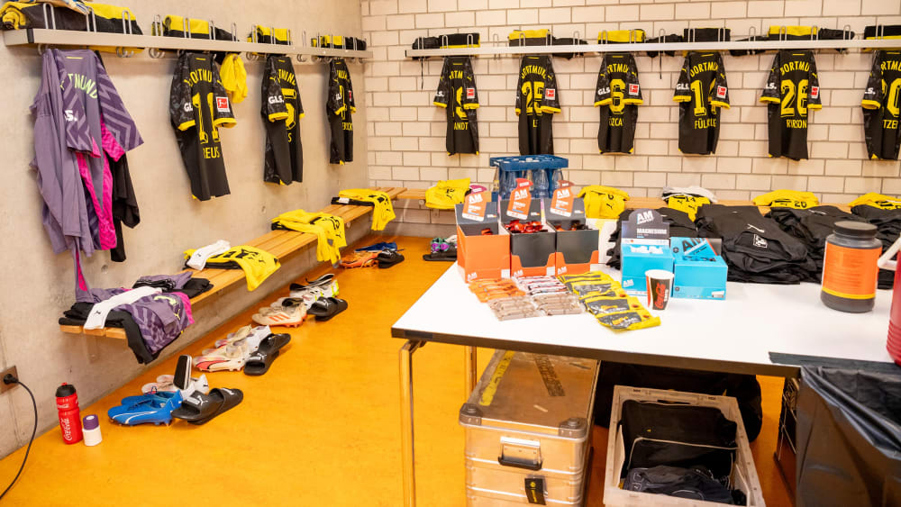 Kabine von Borussia Dortmund