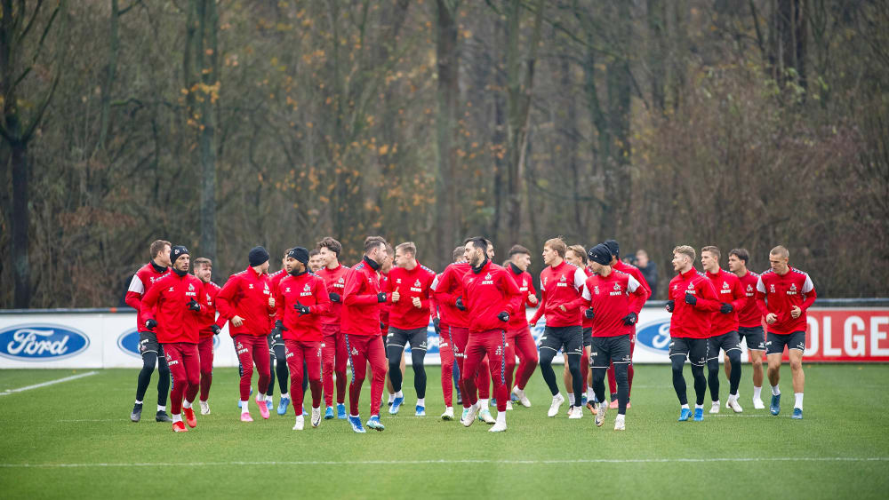 Am 2. Januar steigen die Profis des 1. FC Köln ins Training ein.