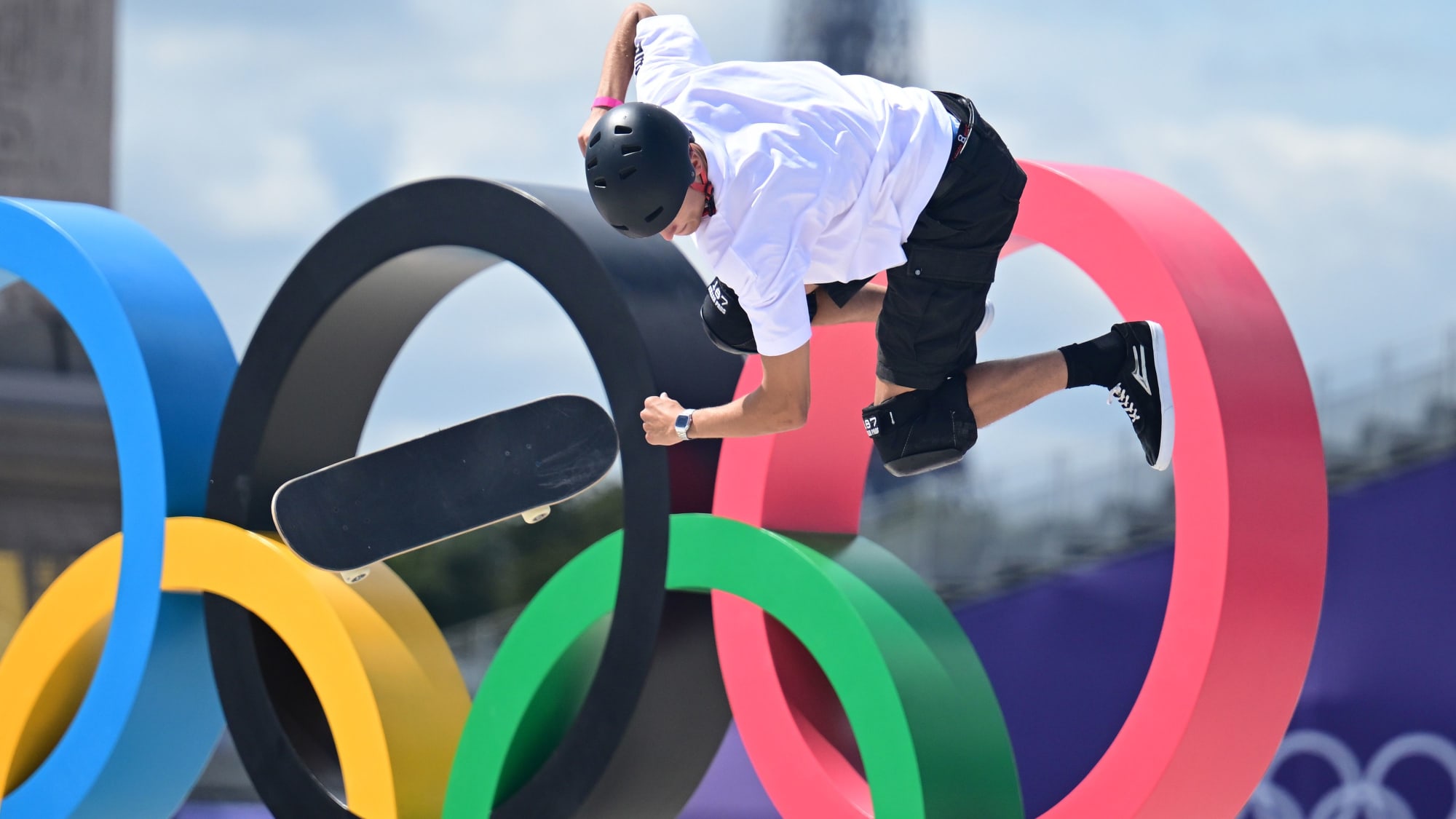 Tyler Edtmayer verliert sein Skateboard zwischenzeitlich aus den Augen