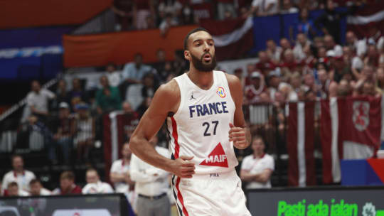 Wie konnte das geschehen? Rudy Gobert und Frankreich sind bereits raus.