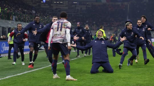 Überraschung in San Siro: Bologna wirft Inter aus dem Pokal.