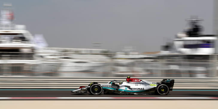 Schnellster im 1. Freien Training in Abu Dhabi: Lewis Hamilton.