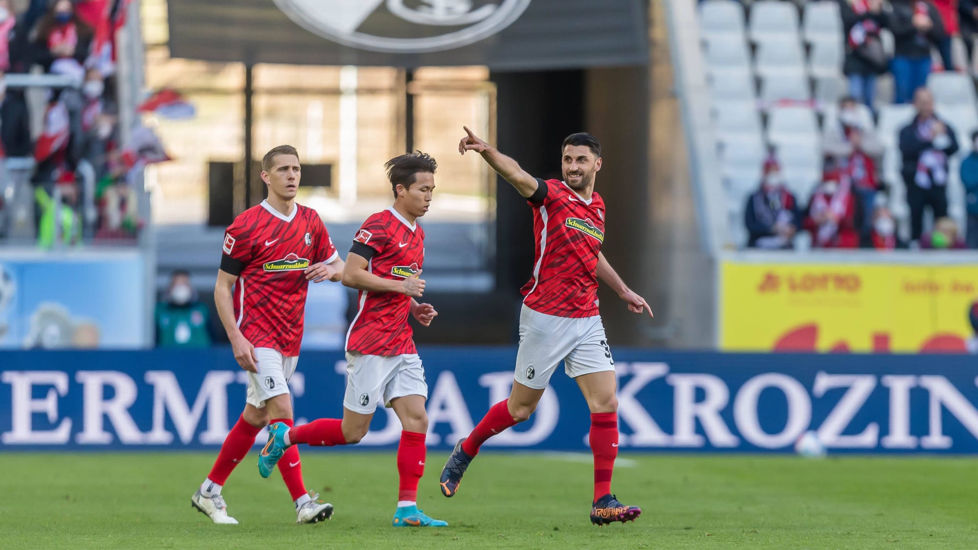 Platz 15: SC Freiburg - 3 Punkte