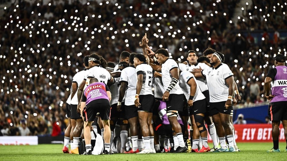 Ganz knapp weitergekommen: Die Nationalmannschaft von Fidschi.