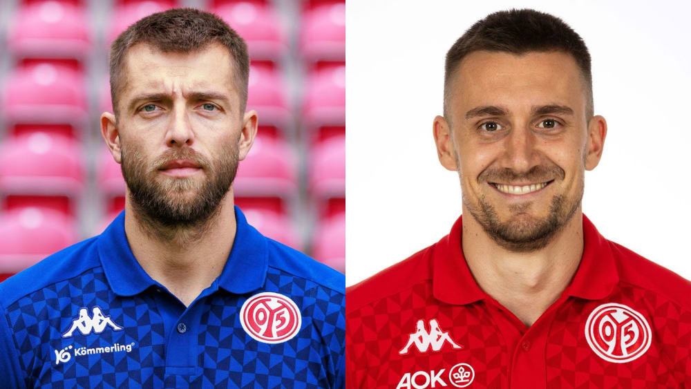 Ab sofort im Mainzer Profibereich aktiv: Marc Heidenmann (re.) ersetzt Patrick Kaniuth.