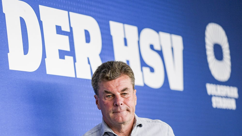 "Ich freue mich": HSV-Trainer Dieter Hecking geht recht gelassen ins Derby.