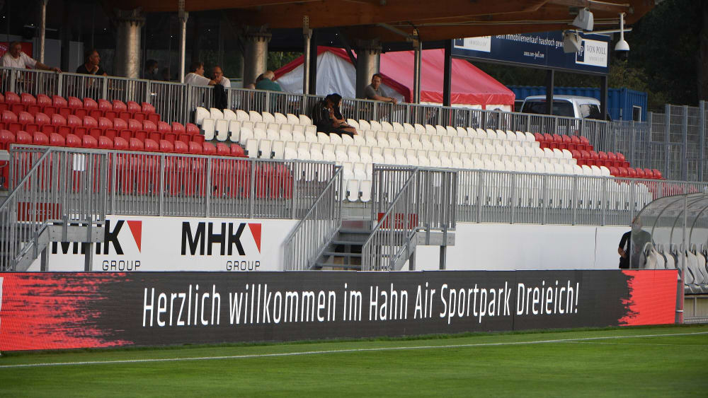 Könnte schon bald die neue Heimspielstätte der SG Eintracht Frankfurt II sein: Der Hahn-Air-Sportpark in Dreieich.