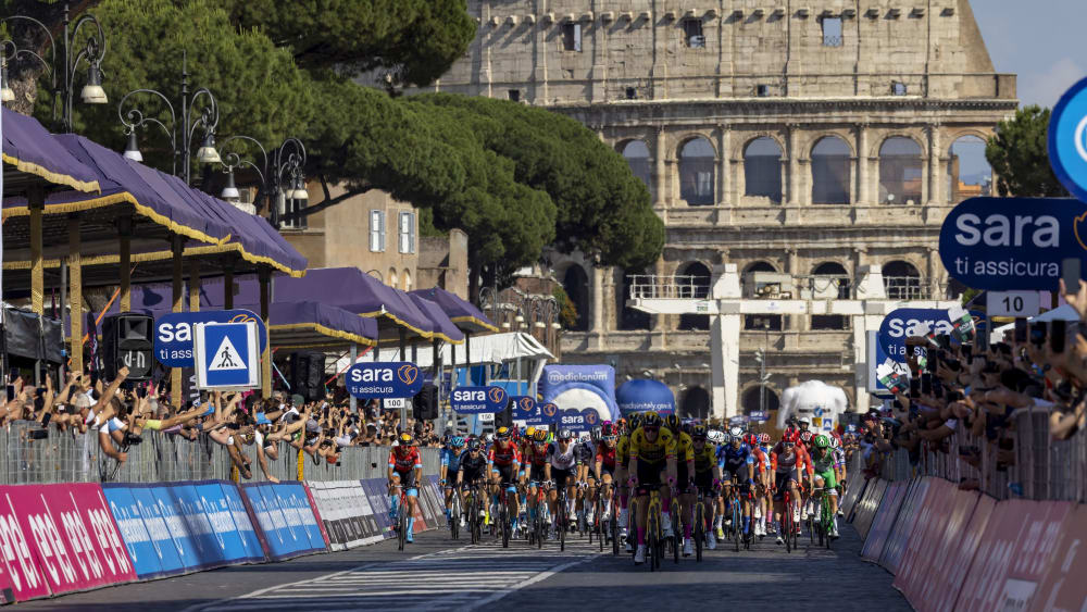 Der Giro 2024 wird in Rom enden