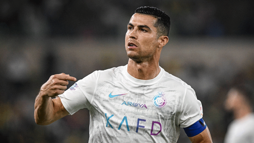 Er traf erneut doppelt: Al-Nassrs Kapitän Cristiano Ronaldo.