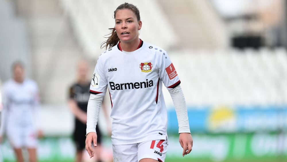Unterschrieb einen neuen Vertrag in Leverkusen: Juliane Wirtz.
